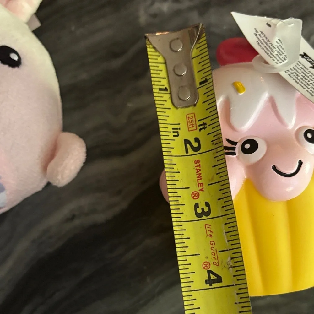 Joyhound Charming Plush Bunny and 2 Cupcake Toy Set